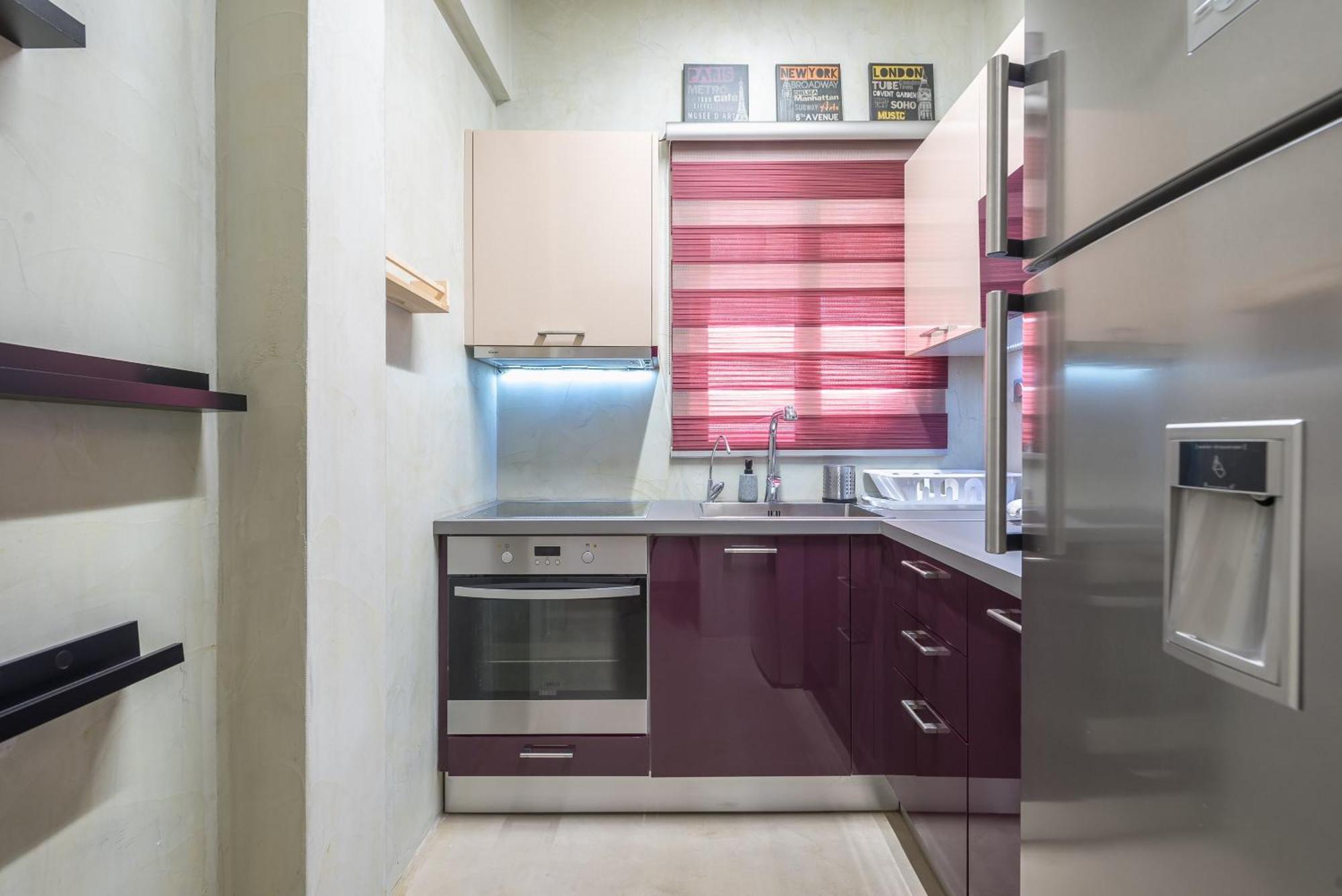 شقة Stylish 2 Bd Urban Retreat Near Panormou Metro أثينا المظهر الخارجي الصورة