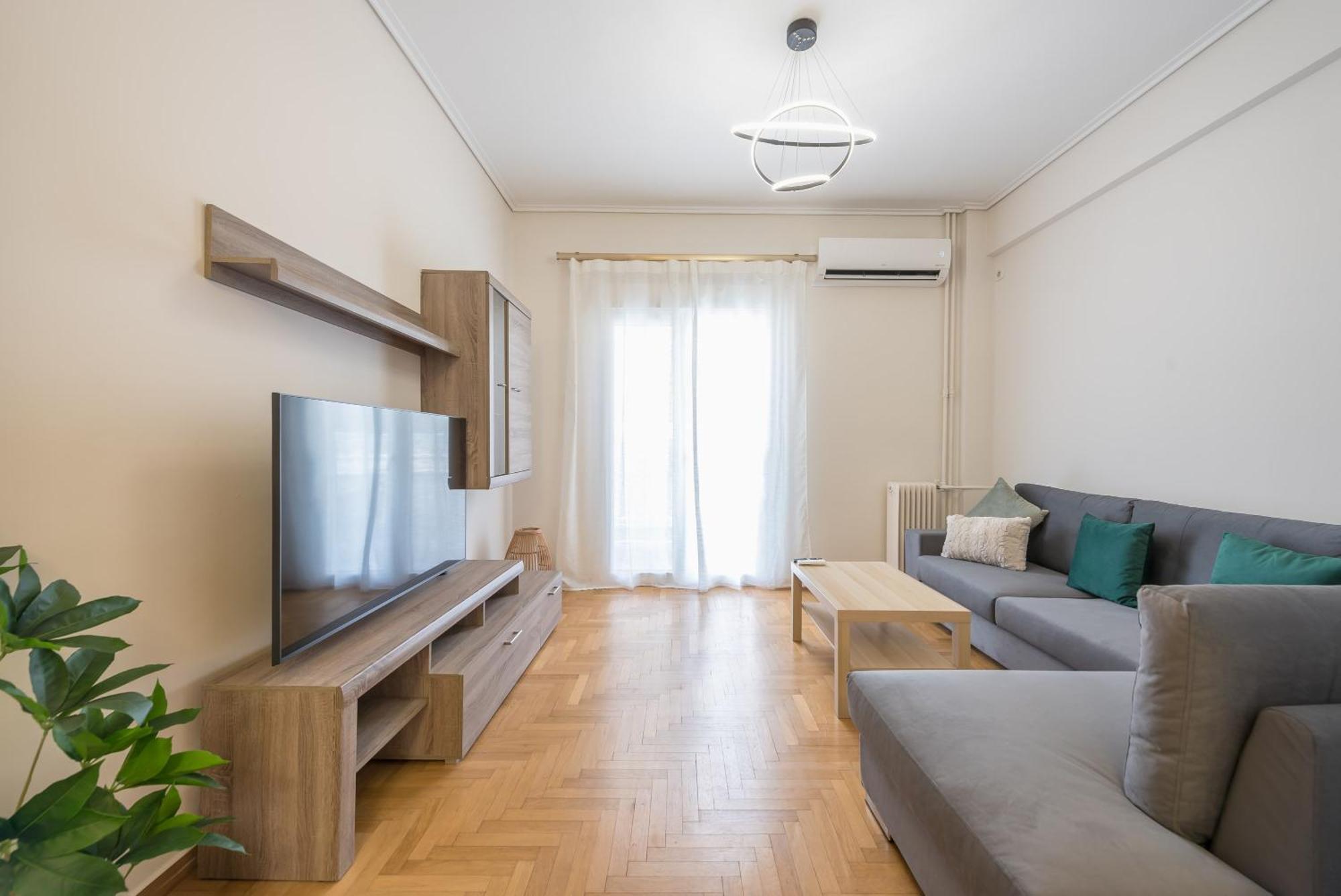 شقة Stylish 2 Bd Urban Retreat Near Panormou Metro أثينا المظهر الخارجي الصورة